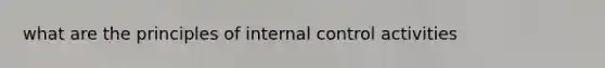 what are the principles of <a href='https://www.questionai.com/knowledge/kjj42owoAP-internal-control' class='anchor-knowledge'>internal control</a> activities