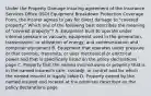 Under the Property Damage insuring agreement of the Insurance Services Office (ISO) Equipment Breakdown Protection Coverage Form, the insurer agrees to pay for direct damage to "covered property." Which one of the following best describes the meaning of "covered property"? A. Equipment built to operate under internal pressure or vacuum; equipment used in the generation, transmission, or utilization of energy; and communication and computer equipment B. Equipment that operates under pressure or that controls, transmits, or uses mechanical or electrical power and that is specifically listed on the policy declarations page C. Property that the named insured owns or property that is in the named insured's care, custody, or control and for which the named insured is legally liable D. Property owned by the named insured and located at the premises described on the policy declarations page