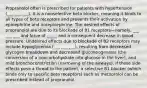 Propranolol often is prescribed for patients with hypertension (___ ___ ___). It is a nonselective beta blocker, meaning it binds to all types of beta receptors and prevents their activation by epinephrine and norepinephrine. The desired effects of propranolol are due to its blockade of B1 receptors—namely, ___ ___ ___ and force of _____ and a consequent decrease in blood pressure. Undesired effects due to blockade of B2 receptors may include hypoglycemia (___ ___ ___), resulting from decreased glycogen breakdown and decreased gluconeogenesis (the conversion of a noncarbohydrate into glucose in the liver), and mild bronchoconstriction (narrowing of the airways). If these side effects pose a threat to the patient, a selective B1 blocker (which binds only to specific beta receptors) such as metoprolol can be prescribed instead of propranolol.