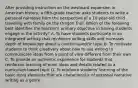 After providing instruction on the westward expansion in American history, a fifth-grade teacher asks students to write a personal narrative from the perspective of a 10-year-old child traveling with family on the Oregon Trail. Which of the following best identifies the teacher's primary objective in having students engage in the activity? A. To have students participate in an integrated activity that reinforces writing skills and increases depth of knowledge about a content-specific topic B. To motivate students to think creatively about how to use writing to communicate ideas from a point of view different from their own C. To provide an authentic experience for students that reinforces learning of main ideas and details related to a curriculum-based topic D. To reinforce students' learning of the basic story elements that are characteristic of personal narrative writing as a genre