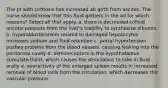 The pt with cirrhosis has increased ab girth from ascites. The nurse should know that this fluid gathers in the ad for which reasons? Select all that apply. a. there is decreased colloid oncotic pressure from the liver's inability to synthesize albumin. b. hyperaldosteronsim related to damaged hepatocytes increases sodium and fluid retention c. portal hypertension pushes proteins from the blood vessels, causing leaking into the peritoneal cavity d. osmoreceptors in the hypothalamus stimulate thirst, which causes the stimulation to take in fluid orally e. overactivity of the enlarged spleen results in increased removal of blood cells from the circulation, which decreases the vascular pressure.