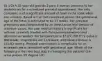 (Q 1/2) A 32-year-old gravida 2 para 0 woman presents to her obstetrician for a scheduled prenatal appointment. Her only complaint is of a significant amount of foam in the toilet when she urinates. Based on her last menstrual period, the gestational age of the fetus is estimated to be 21 weeks. Her previous pregnancy was complicated by an intrauterine fetal demise of unknown cause. Her past medical history is significant for asthma, currently treated with fluticasone/salmeterol and albuterol as needed. Her temperature is 37.0°C (98.6°F), pulse is 88/minute, respirations are 11/minute, and blood pressure is 151/92 mmHg. Physical examination is remarkable for an enlarged uterus consistent with gestational age. Which of the following is the next best step in managing this patient? (24-urine protein VS Vaginal US)