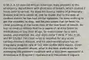 Q 56.3: A 22-year-old African American male presents to the emergency department with shortness of breath, which started 2 hours prior to arrival. He does not have a history of pulmonary disease that he is aware of, and he states that in the past at random events he has had similar episodes. He does nothing to get the episodes to stop, and he also states that he feels his chest pounding at the same time of the shortness of breath. He has no medical history that he is aware of, and he takes no medications or any illicit drugs. On examination he is alert, awake, and oriented. His vital signs show T 99.0, P 142, R 18, and BP 132/82. His chest x-ray is negative for any acute cardiopulmonary disease, and his electrocardiogram has an irregularly irregular rate of 142 with visible delta waves. Given the clinical situation above, what is the best medication for managing this patient's condition with a long-term approach? A Amiodarone B Atropine C Hydralazine D Flecainide E Digoxin