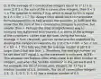 Q: Is the average of n consecutive integers equal to 1? 1) n is even 2) If S is the sum of the n consecutive integers, then 0 < S < n The question is asking if Avg, which is equal to S/n is equal to 1 A = S/n = 1 ? Tip: Always think about ways to manipulate formulas/equations to help answer the question: 2) Sufficient You know that the sum of the n consecutive integers is positive, but smaller than n. Perhaps the most straightforward way to interpret this statement is to express it in terms of the average of the n numbers, rather than the sum. Using the formula Average = Sum / Number, you can reinterpret the statement by dividing the compound inequality by n: 0 < S < n 0/n < S/n < n/n 0 < S/n < 1 This tells you that the average integer in set S is larger than 0 but less than 1. Therefore, the average number int he set does NOT equal 1, so the statement is sufficient. NOTE: This situation can happen ONLY when there is an even number of integers, and when the "middle numbers" in the set are 0 and 1. For example, the set of consecutive integers (0, 1) has a median number of 0.5. Similarly, the set of consecutive integers (-3, -2, -1, 0, 1, 2, 3, 4) has a median number of 0.5