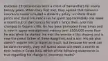 Question 29 Getano has been a client of Samantha's for nearly twenty years. When they first met, they agreed that Getano's insurance needs included a disability policy, a critical illness policy and travel insurance (as he spent approximately one week a month out of the country for work). Since then, a lot has changed in Getano's life. He has been promoted three times and is now in upper management making over 100,000 more than he was when he started. He met the woman of his dreams and is now the proud father of three daughters and a son. His job also doesn't require him to travel as much, but because his work can be done remotely, they still spend about one week a month at their home in Costa Rica. Which of the following statements is true regarding his change in insurance needs?