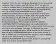 Question 53 Q: You are a database developer for an accounting company. The company uses SQL Server 2012. You want to create an indexed view in this database. To accomplish this, you execute the script shown below: Set NUMERIC_ROUNDABORT OFF GO CREATE VIEW viewBillableHours AS SELECT SUM(AccountantHourlyPrice*Hours*(1.00-Discount))AS Due, TransactionDate, ServiceID, COUNT_BIG(*) AS COUNT FROM dbo.BillableHours AS BH JOIN dbo.Accountants AS A ON BH.AccountantID = A.AccountantID GROUP BY BH.TransactionDate, BH.ServiceID GO CREATE UNIQUE CLUSTERED INDEX IX_BillableHours ON viewBillableHours (TransactionDate, ServiceID) GO The index creation fails, and you receive an error message. You want to eliminate the error message and create the index. What should you do? Answer 1: Add the WITH SCHEMABINDING option to the view. Answer 2: Add an ORDER BY clause to the view. Answer 3: Add a HAVING clause to the view. Answer 4: Change the NUMERIC_ROUNDABORT option to ON. Answer 5: Change the index to a unique, nonclustered index.