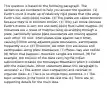 This question is based on the following paragraph. The sentences are numbered to help you answer the question. (1) Earth's crust is made up of relatively rigid plates that ride atop Earth's hot, semi-liquid mantle. (2) The plates are called tectonic because they're in constant motion. (3) They can move because Earth's mantle is very hot and semi-liquid fluid called magma. (4) Volcanoes are a result of magma rising up erupting through a plate, particularly where plate boundaries are moving against each other. (5) Also, when plates slide against each other, causing friction along adjacent plate boundaries, earthquakes frequently occur. (6) Therefore, we often find volcanoes and earthquakes along plate boundaries. (7) Plates may also collide. (8) When that happens, mountain ranges are formed. (9) For example, the collision of the plate carrying the Indian subcontinent created the Himalayan Mountains when it collided with the Asian plate. Which statement about this paragraph is accurate? a.) The author uses comparison and contrast to organize ideas. b.) There is no single topic sentence. c.) The topic sentence is the found in the last line. d.) There are no supporting details for the main idea.