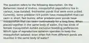 The question refers to the following description. On the Bahamian island of Andros, mosquitofish populations live in various, now-isolated, freshwater ponds that were once united. Currently, some predator-rich ponds have mosquitofish that can swim in short, fast bursts; other predator-poor ponds have mosquitofish that can swim continuously for a long time. When placed together in the same body of water, the two kinds of female mosquitofish exhibit exclusive breeding preferences. Which type of reproductive isolation operates to keep the mosquitofish isolated, even when fish from different ponds are reunited in the same body of water?