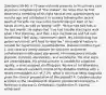 Questions 59-60: A 73-year-old male presents to his primary care physician complaining of "the shakes". He notes that he first observed a trembling of his right hand at rest approximately six months ago and attributed it to anxiety following the recent death of his wife. He now notes the trembling in both of his hands at rest, as well as feeling "stiff". He has had two falls in the last month. He states that "I've had trouble starting to walk when I first stand up, and then I lose my balance and fall over. Sometimes I feel dizzy, sometimes I don't. My handwriting has gotten very small and hard to read too." His medical history is notable for hypertension, hyperlipidemia, diabetes mellitus type 2, and coronary artery disease for which he underwent catheterization with stent placement. His medications include glipizide, lisinopril, atorvastatin, and amlodipine. His vital signs are unremarkable. His physical exam is notable for cogwheel rigidity, a short-stepped shuffling gait. Review of his laboratory studies indicate excellent control of his diabetes mellitus with a recent hemoglobin A1c of 7.2%. What is the most likely diagnosis given the clinical presentation of this patient? A. Cerebrovascular accident in the cerebellum B. Diabetic peripheral neuropathy C. Parkinson's disease D. Orthostatic hypotension E. Alcohol withdrawal