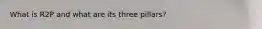 What is R2P and what are its three pillars?
