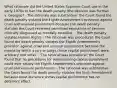 What rationale did the United States Supreme Court use in the early 1970s to ban the death penalty (the decision was Furman v. Georgia)? - The rationale was substantive: the Court found the death penalty violates the Eighth Amendment's provision against cruel and unusual punishment because the death penalty statutes the Court reviewed permitted executions of persons clinically diagnosed as mentally retarded. - The death penalty violates Human Rights - The rationale was procedural: the Court found the death penalty violates the Eighth Amendment's provision against cruel and unusual punishment because the means by which a jury or judge chose capital punishment were arbitrary and unfair. - The rational was procedural: the Court found that no procedures for administering capital punishment could ever satisfy the Eighth Amendment's provision against cruel and unusual punishment. - The rationale was substantive: the Court found the death penalty violates the Sixth Amendment because most literature shows capital punishment has no deterrent effect.