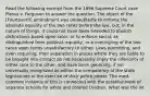 Read the following excerpt from the 1896 Supreme Court case Plessy v. Ferguson to answer the question. The object of the [Fourteenth] amendment was undoubtedly to enforce the absolute equality of the two races before the law, but, in the nature of things, it could not have been intended to abolish distinctions based upon color, or to enforce social, as distinguished from political, equality, or a comingling of the two races upon terms unsatisfactory to either. Laws permitting, and even requiring, their separation in places where they are liable to be brought into contact do not necessarily imply the inferiority of either race to the other, and have been generally, if not universally recognized as within the competency of the state legislatures in the exercise of their police power. The most common instance of this is connected with the establishment of separate schools for white and colored children. What was the int