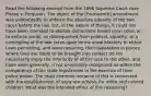 Read the following excerpt from the 1896 Supreme Court case Plessy v. Ferguson. The object of the [Fourteenth] amendment was undoubtedly to enforce the absolute equality of the two races before the law, but, in the nature of things, it could not have been intended to abolish distinctions based upon color, or to enforce social, as distinguished from political, equality, or a comingling of the two races upon terms unsatisfactory to either. Laws permitting, and even requiring, their separation in places where they are liable to be brought into contact do not necessarily imply the inferiority of either race to the other, and have been generally, if not universally recognized as within the competency of the state legislatures in the exercise of their police power. The most common instance of this is connected with the establishment of separate schools for white and colored children. What was the intended effect of this reasoning?