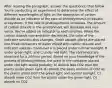 After reading the paragraph, answer the question(s) that follow. You're conducting an experiment to determine the effect of different wavelengths of light on the absorption of carbon dioxide as an indicator of the rate of photosynthesis in aquatic ecosystems. If the rate of photosynthesis increases, the amount of carbon dioxide in the environment will decrease and vice versa. You've added an indicator to each solution. When the carbon dioxide concentration decreases, the color of the indicator solution also changes. Small aquatic plants are placed into three containers of water mixed with carbon dioxide and indicator solution. Container A is placed under normal sunlight, B under green light, and C under red light. The containers are observed for a 24-hour period. Based on your knowledge of the process of photosynthesis, the plant in the container placed under red light would probably A) absorb less CO2 than the plants under green light. B) absorb the same amount of CO2 as the plants under both the green light and normal sunlight. C) absorb more CO2 than the plants under the green light. D) absorb no CO2.