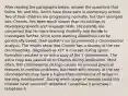 After reading the paragraphs below, answer the questions that follow. Mr. and Mrs. Smith have three sons in elementary school. Two of their children are progressing normally, but their youngest son, Charles, has been much slower than his siblings in developing speech and language skills. His parents are concerned that he has a learning disability and decide to investigate further. Since some learning disabilities can be genetically based, their pediatrician recommends a chromosomal analysis. The results show that Charles has a trisomy of the sex chromosomes, diagnosed as XYY. A mistake during sperm formation resulted in an extra copy of the Y chromosome. The extra copy was passed on to Charles during fertilization. Most often, this chromosomal change causes no unusual physical features or medical problems, but those with trisomy of the sex chromosomes may have a higher-than-normal risk of delays in learning development. During which stage of meiosis could this mistake have occurred? telophase I anaphase II prophase I telophase II