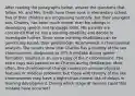 After reading the paragraphs below, answer the questions that follow. Mr. and Mrs. Smith have three sons in elementary school. Two of their children are progressing normally, but their youngest son, Charles, has been much slower than his siblings in developing speech and language skills. His parents are concerned that he has a learning disability and decide to investigate further. Since some learning disabilities can be genetically based, their pediatrician recommends a chromosomal analysis. The results show that Charles has a trisomy of the sex chromosomes, diagnosed as XYY. A mistake during sperm formation resulted in an extra copy of the Y chromosome. The extra copy was passed on to Charles during fertilization. Most often, this chromosomal change causes no unusual physical features or medical problems, but those with trisomy of the sex chromosomes may have a higher-than-normal risk of delays in learning development. During which stage of meiosis could this mistake have occurred?