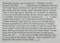 *Real Estate Finance and Investments*... *Chapter 13: Risk Analysis [2/17/20]*... *_____s with Renewal Probabilities* Because most tenant leases will expire during the holding period used in a discounted cash flow analysis, some releasing forecast must be made as discussed above. Typically, this is handled by selecting a series of market base forecasts for the various types of spaces in a building. These forecasts are referred to as _____s... In more sophisticated analysis, the market leasing forecast typically includes different market rents for new versus renewal leases, renewal probabilities to reflect the likelihood than an existing tenant will sign a new lease, the number of months vacant until a new tenant is found if the existing tenant does not renew the lease, leasing commissions for new and renewal leases, and the amount of tenant improvements for new and renewal leases... Using only one _____ could satisfy a simple office building where all tenant spaces are similar. However, more complicated retail properties may require using multiple _____s.