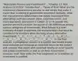 *Real Estate Finance and Investments*... *Chapter 13: Risk Analysis [2/17/20]* *Introduction*... *Types of Risk* What are the investment characteristics peculiar to real estate that make it riskier than investing in government securities? Similarly, what risk characteristics differentiate real estate investment from alternatives such as common stock, corporate bonds, and municipal bonds also shown in Exhibit 13-1? To answer this question we must consider the source of risk differences among various categories of investments. What follows is a brief summary of major investment risk characteristics that must be considered by investors when deciding among alternative investments. *___1___*... *___2___*... *___3___*... *___4___*... *___5___*... *___6___*... *___7___*... *___8___*... In the final analysis, a prospective investor in a specific real estate project must estimate and compute an expected return on the project and compare that return with expected returns on other specific real estate investments as well as all other investments... Investors must then make the final judgement as to whether an investment is justified.