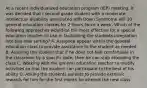 At a recent individualized education program (IEP) meeting, it was decided that I second grade student with a moderate intellectual disability associated with Down Syndrome will 10 general education classes for 2 hours twice a week. Which of the following approaches would be the most effective for a special education teacher to use in facilitating the students integration into this new setting? A. Assignee appear within the general education class to provide assistance to the student as needed B. Assuring the student that if he does not feel comfortable in the classroom by a specific date, then he can stop attending the class C. Working with the general education teacher to modify activities so that the student can participate to the best of his ability D. Asking the students parents to provide extrinsic rewards for him for the first month he attends the new class