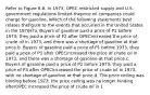 Refer to Figure 6-8. In 1973, OPEC restricted supply and U.S. government regulations limited theprice oil companies could charge for gasoline. Which of the following statements best relates thefigure to the events that occurred in the United States in the 1970s?a. Buyers of gasoline paid a price of P1 before 1973; they paid a price of P2 after OPECincreased the price of crude oil in 1973, and there was a shortage of gasoline at that price.b. Buyers of gasoline paid a price of P1 before 1973; they paid a price of P3 after OPECincreased the price of crude oil in 1973, and there was a shortage of gasoline at that price.c. Buyers of gasoline paid a price of P2 before 1973; they paid a price of P3 after OPECincreased the price of crude oil in 1973, with no shortage of gasoline at that price.d. The price ceiling was binding before 1973; the price ceiling was no longer binding afterOPEC increased the price of crude oil in 1