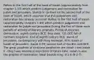 Refers to the first half of the book of Isaiah (approximately from chapter 1-33) which predicts judgement and restoration for Judah and Jerusalem. Stands in contrast to the second half of the book of Isaiah, which assumes that this judgement and restoration has already occurred. Refers to the first half of Isaiah (approximately chapters 1-40) which predicts judgement and restoration for Judah and Jerusalem During the first of three main periods of activity of literary prophets. Period of Assyrian domination: eighth century BCE: (key date: 721 BCE fall of northern kingdom). End of eighth century BCE: Isaiah of Jerusalem, contemporary with King Hezekiah. First Isaiah or Isaiah of Jerusalem: Isaiah 1-39; second half of the 8th cent BCE. The great prophets of end-time prophecies are Isaiah I and Isaiah II - they have wondrous depictions of future time. Isaiah is also the prophet of restoration: Ideal Davidic king: 9:1-6 (9:2-7).