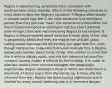 Regina is experiencing symptoms most consistent with posttraumatic stress disorder. Which of the following scenarios is most likely to describe Regina's situation? A Regina often boasts to people about how she is the most attractive and intelligent person that they will ever meet. She became infuriated when her friend Claire mentioned an intelligent teacher Claire admired, even though Claire was not comparing Regina to her teacher. B Regina is always worried about what her friends think of her. She is perpetually afraid that they are mad at her and will avoid calling people because she thinks they are upset with her, even though nothing has happened that would indicate this. C Regina perpetually worries about many things. She worries so much that she is almost always upset, and she has insomnia because her constant anxiety makes it difficult for her to sleep. D In order to alleviate anxiety from intrusive thoughts she perpetually experiences, Regina develops a ritual in which she must touch a doorknob 37 times every time she stands up. E Since she has returned from war, Regina has been having nightmares and is startled by every sound, believing she is in imminent danger.