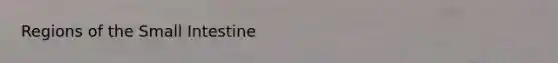Regions of <a href='https://www.questionai.com/knowledge/kt623fh5xn-the-small-intestine' class='anchor-knowledge'>the small intestine</a>