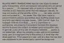 RELATED PARTY TRANSACTIONS Special rules apply to related party transactions, which are between two parties who are joined by a special ___. If a taxpayer sells an asset to a close family member or to a business entity that the taxpayer controls, he may not receive all the benefits of the ___ ___ tax rates, and he may not be able to ___ his losses. The rules were made to prevent related persons and entities from shuffling assets back and forth and taking improper losses. -"50% Control" Rule: If a taxpayer controls more than ___% of a corporation or partnership, any property transactions between the taxpayer and the business are subject to related party transaction rules. -In general, a loss on the sale of property between ___ parties is not deductible. When the property is later sold to an unrelated party, gain is recognized only to the extent it is more than the disallowed loss. If the property is later sold at a loss, the loss that was disallowed to the related party cannot be recognized.