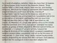 As a result of adaptive radiation, there are more than 50 species of honeycreeper birds found on the Hawaiian islands. These species differ in their beak shapes, food sources, and feeding behaviors. Which of the following statements best explains how adaptive radiation could have led to the diversity of honeycreeper species found on the Hawaiian islands? a.) An increased mutation rate among island bird populations led to the accumulation of prezygotic reproductive barriers over time. These barriers then led to a high rate of speciation on the islands. b.) Members of a single bird species came to the islands from the mainland. Over time, this species diverged into many species as groups of birds adapted to different habitat niches on the islands. c.) A period of volcanic activity reduced the ecological diversity of the islands, which increased competition between honeycreeper populations and led to the formation of new species. d.) Over time, many closely related honeycreeper species migrated to the islands from the mainland. Each species settled into the ecological niche it was best adapted for.