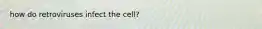 how do retroviruses infect the cell?