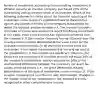 Review of investment accounting (noncontrolling investment in affiliate) Assume an investor company purchased 20% of the outstanding voting common stock of an investee. Which of the following statements is false about the financial reporting of the investment in the investor's published financial statements? (Ignore any potential effects of intercompany transactions be- tween the investor and the investee.) A. The investor company can make an irrevocable election to report the Equity Investment at fair value, even if the investor has significant influence over the investee B. If the investor company has no influence over the investee and no readily determinable fair value exists for the investee's common stock, in all years the investor holds the investment it can report the investment at the original cost of the investment C. If the investor has significant influence, the balance of the investment in investee account will equal 20% of the investee's stockholders' equity, adjusted for 20% of the unamortized differences between the investee's net asset fair values and book values (i.e., for gross differences initially determined as of the date of investment in the investee) D. If the investor company has no influence over the investee, changes in the market value of the investment in the investee are only recognized in other comprehensive income