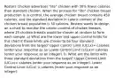 Rosters Chicken advertises​ "lite" chicken with​ 30% fewer calories than standard chicken. When the process for​ "lite" chicken breast production is in​ control, the average chicken breast contains 450 ​calories, and the standard deviation in caloric content of the chicken breast population is 30 calories. Rosters wants to design an x​-chart to monitor the caloric content of chicken​ breasts, where 25 chicken breasts would be chosen at random to form each sample. ​a) What are the lower and upper control limits for this chart if these limits are chosen to be four standard deviations from the​ target? Upper Control Limit ​(UCLx​)= calories ​(enter your response as an​ Lower Control Limit ​(LCLx​)= calories ​(enter your response as an​ integer). b. What are the limits with three standard deviations from the​ target? Upper Control Limit ​(UCLx​)= calories ​(enter your response as an​ integer). Lower Control Limit ​(LCLx​) ​= calories ​(enter your response as an​ integer).