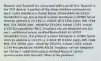 RouterA and RouterB are connected with a serial link. RouterA is the DCE device. A portion of the show interface command on each router interface is shown below: RouterA#sh int s0/1/0 Serial0/1/0 is up, line protocol is down Hardware is GT96K Serial Internet address is 10.199.12.109/30 MTU 1500 bytes, BW 1544 Kbit, DLY 20000 usec, reliability 255/255, txload 1/255, rxload 1/255 Encapsulation HDLC, loopback not set Keepalive set (10 sec) --additional output omitted RouterB#sh int s0/0/0 Serial0/1/0 is up, line protocol is down Hardware is GT96K Serial Internet address is 10.199.12.110/30 MTU 1500 bytes, BW 1544 Kbit, DLY 20000 usec, reliability 255/255, txload 1/255, rxload 1/255 Encapsulation FRAME-RELAY, loopback not set Keepalive set (10 sec) --additional output omitted RouterA cannot communicate with RouterB. What is the problem?