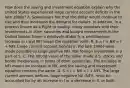 How does the saving and investment equation explain why the United States experienced large current account deficits in the late​ 1990s? A. Speculators felt that the dollar would continue to rise and thus increased the demand for dollars. In​ addition, in a process known as a flight to​ quality, many investors sold their investments in other countries and bought investments in the United States. Given a relatively stable​ S, a simultaneous increase in I and NFI keeps the equation valid. B. S​ = I​ + NX​ = I​ + NFI. Large current account deficits in the late 1990s were made possible by large positive NFI. Net foreign investment is a part of S. C. The strong value of the dollar made U.S. stocks and bonds inexpensive in terms of other currencies. The increase in NFI means an increase in NX​, and the saving and investment equation remains the same. D. S​ = I​ + NX​ = I​ + NFI. The large current account​ deficits, large negative NX​ (NFI​), must be accounted for by an increase in I or a decrease in S​, or both.