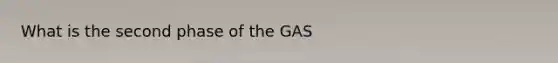 What is the second phase of the GAS