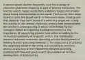 A second-grade teacher frequently uses the strategy of phoneme-grapheme mapping as part of phonics instruction. The teacher selects target words from a phonics lesson and creates sound boxes corresponding to the words. The teacher then helps students write the target words in the sound boxes, making sure that students map each sound of a word to a single box. Using this activity in the context of phonics lessons best demonstrates the teacher's understanding of which of the following key concepts related to beginning reading instruction? a. the importance of sequencing phonics instruction according to the increasing complexity of linguistic units b. the relationship between accurate, automatic decoding and the development of reading fluency and comprehension c. the importance of utilizing the reciprocity between decoding and encoding to reinforce phonics instruction d. the relationship between providing students with frequent practice with decodable text and the development of automaticity