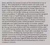 Select whether the answer to each of the statements is true or false. 1. The components of internal control are built on the foundation of the ethical tone set by top management. 2. Once every three months, managers need to review operations to ensure that control procedures work effectively. 3. Collusion refers to the act of a single individual circumventing internal control procedures. 4. Detective control procedures are designed to detect errors or fraud that have already occurred, while preventive control procedures are designed to keep errors or fraud from occurring in the first place. 5. Fraud committed by top-level employees is more difficult to detect because those employees more often have the ability to override internal control features. 6. A good example of separation of duties would be having one person collect cash from customers and account for it, while having another person order inventory and maintain control over it. 7. Employee tips historically have been the most common means of detecting employee fraud. 8. Detective controls include reconciling the physical assets of the company with the accounting records and comparing actual performance of individuals or processes against their expected performance. 9. Effective internal controls and ethical employees ensure a company's success.