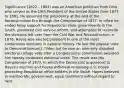 Significance (1822 - 1893) was an American politician from Ohio who served as the 19th President of the United States from 1877 to 1881. He assumed the presidency at the end of the Reconstruction Era through the Compromise of 1877. In office he ended Army support for Republican state governments in the South, promoted civil service reform, and attempted to reconcile the divisions left over from the Civil War and Reconstruction. n 1876, Hayes was elected president in one of the most contentious elections in national history. He lost the popular vote to DemocratSamuel J. Tilden but he won an intensely disputed electoral college vote after a Congressional commission awarded him twenty contested electoral votes. The result was the Compromise of 1877, in which the Democrats acquiesced to Hayes's election and Hayes withdrew remaining U.S. troops protecting Republican office holders in the South. Hayes believed in meritocratic government, equal treatment without regard to race.