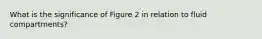 What is the significance of Figure 2 in relation to fluid compartments?