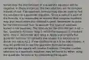 Sometimes the Discriminant of a quadratic equation will be negative. In these instances, the two solutions will be complex instead of real. The quadratic formula may also be used to find the solutions to a quadratic equation. Since a radical is part of the formula, it is reasonable to assume that complex numbers may also result when this method is used. Remember to solve for the Discriminant first, to uncover the types of solutions buried in the equation. The formula for the Discriminant is b2 − 4ac. Quadratic Formula: Step 1: Write the equation in standard form. Step 2: Factor the GCF. Step 3: Apply and simplify the quadratic formula. To complete the square it is necessary to divide this value by 2. If the coefficient on x is an odd number, it may be preferred to use the quadratic formula because completing the square will involve fractions. Complex number solutions to a quadratic equation may be found by either using the quadratic formula or by completing the square.