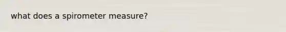 what does a spiro<a href='https://www.questionai.com/knowledge/kd73UVSayN-meter-m' class='anchor-knowledge'>meter m</a>easure?