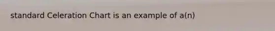 standard Celeration Chart is an example of a(n)