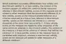 Which statement accurately differentiates face validity and discriminant validity? A. In face validity, the content of the measure appears to reflect the construct being measured, whereas in discriminant validity, scores on the measure are not related to other measures that are theoretically different. B. In face validity, scores on the measure predict behavior on a criterion measured at a future time, whereas in discriminant validity, scores on the measure are related to a criterion measured at the same time concurrently. C. In face validity, scores on the measure are related to other measures of the same construct, whereas in discriminant validity, the content of the measure is linked to the universe of content that defines the construct. D. In face validity, scores on the measure have no correlation with construct, whereas in discriminant validity, scores on the measure are related to other measures of a different construct.