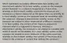 Which statement accurately differentiates face validity and discriminant validity? A) In face validity, scores on the measure predict behavior on a criterion measured at a future time, whereas in discriminant validity, scores on the measure are related to a criterion measured at the same time concurrently. B) In face validity, scores on the measure have no correlation with the construct, whereas in discriminant validity, scores on the measure are related to other measures of a different construct. C) In face validity, the content of the measure appears to measure what it is supposed to measure, whereas in discriminant validity, the measure is not related to variables with which it should not be related. D) In face validity, scores on the measure are related to other measures of the same construct, whereas in discriminant validity, the content of the measure is linked to the universe of content that defines the construct.