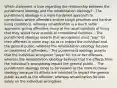 Which statement is true regarding the relationship between the punishment ideology and the rehabilitation ideology? - The punishment ideology is a more hardened approach to corrections, where offenders endure tough penalties and harsher living conditions, whereas rehabilitation is a much softer approach, giving offenders many of the usual comforts of living that they would have outside of correctional facilities. - The punishment ideology asserts that wrongdoers must "pay" for their offenses in some way, so as to impact the individual and the general public, whereas the rehabilitation ideology focuses on treatment of offenders. - The punishment ideology asserts that the individual wrongdoer "pays" for his or her offenses, whereas the rehabilitation ideology believes that the effects from the individual's wrongdoing impact the general public. - The punishment ideology tends to be viewed as the more humane ideology because its effects are intended to impact the general public as well as the offender, whereas rehabilitation focuses solely on the individual wrongdoer.