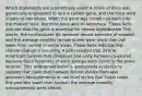 Which statements are scientifically valid? A strain of mice was genetically engineered to lack a certain gene, and the mice were unable to reproduce. When the gene was introduced back into the mutant mice, the mice were able to reproduce. These facts indicate that the gene is essential for mouse reproduction This winter, the northeastern US received record amounts of snowfall, and the average monthly temperatures were more than 2oF lower than normal in some areas. These facts indicate that climate change is occurring A poll revealed that 34% of Americans believe that dinosaurs and early humans co-existed because fossil footprints of each species were found in the same location. This widespread belief is appropriate evidence to support that claim that humans did not evolve from ape ancestors Measurements of sea level on the Gulf Coast taken this year are lower than normal; the average monthly measurements were almost