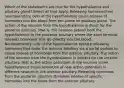 Which of the statements are true for the hypothalamus and pituitary gland? Select all that apply. Releasing hormonesfrom neurosecretory cells of the hypothalamus cause release of hormones into the blood from the posterior pituitary gland. The action of the neurons from the hypothalamus is direct for the posterior pituitary, that is, the neurons extend from the hypothalamus to the posterior pituitary where the axon terminal releases hormones that go directly into the blood. Neurosecretory cells of the hypothalamus secrete releasing hormones that enter the anterior pituitary via a portal system to cause release of hormones from the anterior pituitary. The action of the neurons from the hypothalamus is indirect for the anterior pituitary, that is, the action potentials in the neurons in the hypothalamus cause formation of new action potentials in different neurons in the anterior pituitary. Releasing hormones from the posterior pituitary stimulate release of specific hormones into the blood from the anterior pituitary.