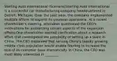 Sterling Auto International (Scenario)Sterling Auto International is a successful car manufacturing company headquartered in Detroit, Michigan. Over the past year, the company implemented multiple efforts to expand its overseas operations. At a recent shareholder's meeting, attendees questioned the CEO's motivations for authorizing certain aspects of the expansion efforts.One shareholder wanted clarification about a research effort that investigated the possibility of setting up a plant in China. The CEO explained that serving China's rapidly growing middle class population would enable Sterling to increase the size of its customer base dramatically. In China, the CEO was most likely interested in ________.