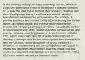 In the strategy-making, strategy-executing process, effective corporate governance requires a company's board of directors to: A. play the lead role in forming the company's strategy and then directly supervising the efforts and actions of senior executives in implementing and executing the strategy. B. provide guidance and counsel to the CEO in carrying out his/her duties as chief strategist and chief strategy implementer. C. oversee the company's strategic direction, evaluate the caliber of senior executives' skills, handle executive compensation, and oversee financial reporting practices. D. work closely with the CEO, senior executives, and the strategic planning staff to develop a strategic plan for the company and then oversee how well the CEO and senior executives carry out the board's directives in implementing and executing the strategic plan. E. review and approve the company's business model and also review and approve the proposals and recommendations of the CEO as to how to execute the business model.