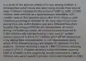 In a study of the adverse effects of x-rays among children, a retrospective cohort study was done using records from several large children's hospitals for the period of 1980 to 1985. 10,000 children were selected as a representative population of ill children seen at the hospitals during that time. Subjects were classified according to whether or not they received an x-ray during their stay in the hospital and were followed from their hospital stay through 2005 for the development of cancer. During the follow-up period, 49 incident cancers occurred in 3,263 children who had received an x-ray, and 47 incident cancers occurred in the 6,737 children who had not received an x-ray during their hospitalization. In this retrospective study, which of the following groups are eligible for selection into the study? a. Children receiving x-rays in 1990 b. Children receiving x-rays in 1975 c. Children receiving x-rays for broken bones in 1983 d. Children in the hospital for cancer treatment in 1985 e. Children who were treated in private clinics and hospitals in 1981